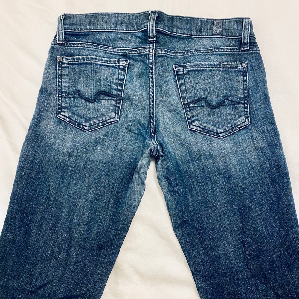 👖7 for All Mankind - Bootcut, Dark Wash - Size 26